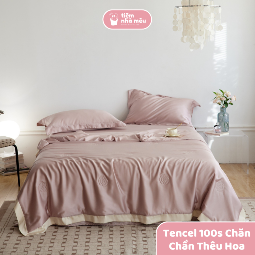 Set Ga Gối 4 Món Tencel 100s