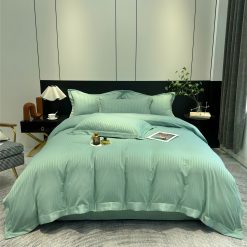 Set 4 Món Chăn Ga Gối Phi Lụa 3F Sheridan Cao Cấp M100s