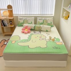 Set 4 Món Ga Gối Băng Lạnh Ice Cool Họa Tiết Hoạt Hình