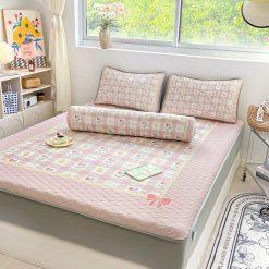 Set 4 Món Ga Gối Băng Lạnh Ice Cool Họa Tiết Hoạt Hình