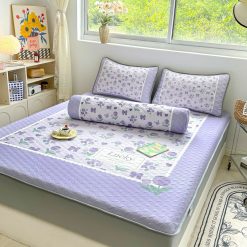 Set 4 Món Ga Gối Băng Lạnh Ice Cool Họa Tiết Hoạt Hình