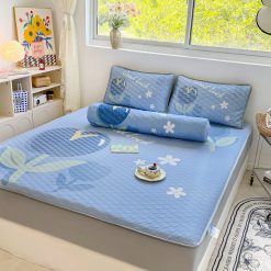 Set 4 Món Ga Gối Băng Lạnh Ice Cool Họa Tiết Hoạt Hình