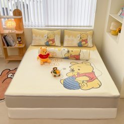 Set 4 Món Ga Gối Băng Lạnh Ice Cool Họa Tiết Hoạt Hình