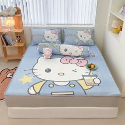 Set 4 Món Ga Gối Băng Lạnh Ice Cool Họa Tiết Hoạt Hình