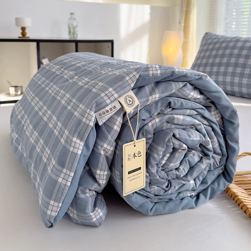Chăn Cotton Đũi Soyal Bean Blanket Bông Ép Sơ Đậu Nành Nguyên Tấm 7 chăn cotton đũi