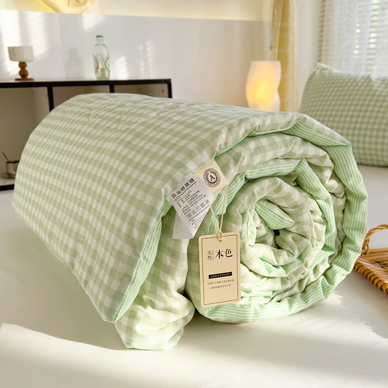 Chăn Cotton Đũi Soyal Bean Blanket Bông Ép Sơ Đậu Nành Nguyên Tấm 3 chăn cotton đũi