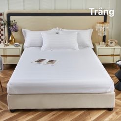 Set Ga Gối Cotton 3F Chuẩn Khách Sạn Cao Cấp 5 Sao
