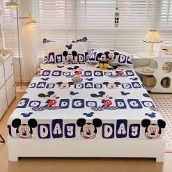 Set Ga Gối 3 Món Cotton 80% Họa Tiết Hoạt Hình 60 set ga gối 3 món cotton 80 mẫu hoạt hình