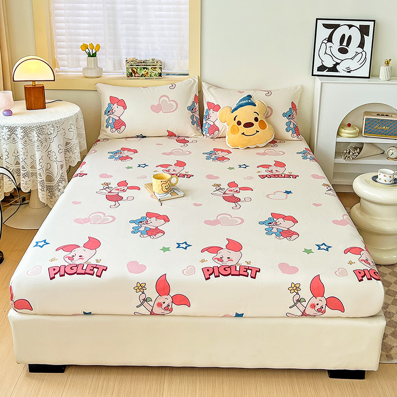 Set Ga Gối 3 Món Cotton 80% Họa Tiết Hoạt Hình 10 set ga gối 3 món cotton 80 mẫu hoạt hình