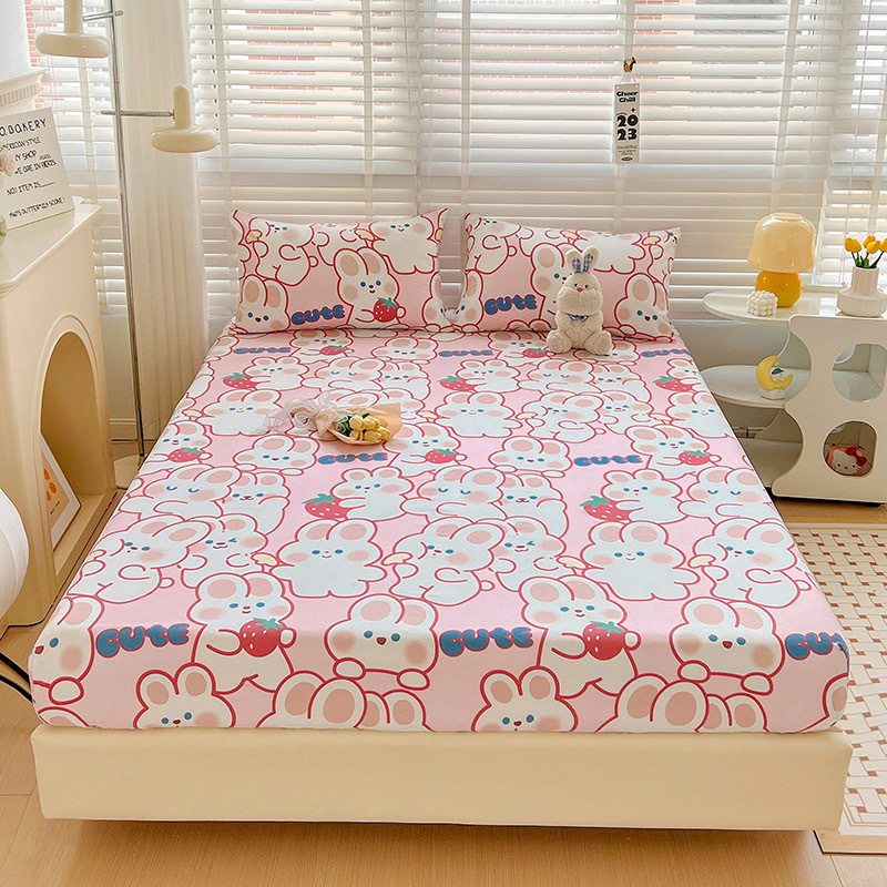 Set Ga Gối 3 Món Cotton 80% Họa Tiết Hoạt Hình 7 set ga gối 3 món cotton 80 mẫu hoạt hình