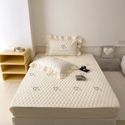 Set Ga Gối 3 Món Đũi Quilt Cao Cấp