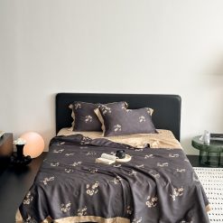 bộ chăn ga gối lụa sateens 60s cao cấp